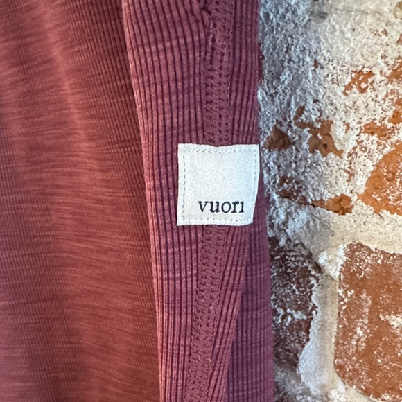 Vuori Ribbed Performance Jogger Fig Heather XXS - Picture 2 of 9